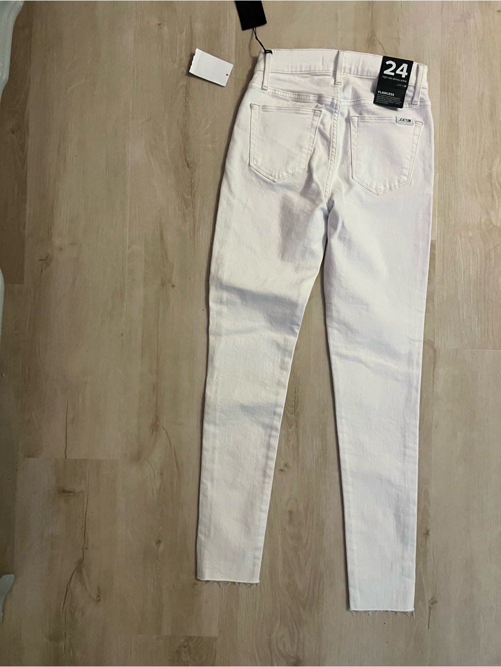 Joe's Jeans White Skinny High-Rise Jeans
